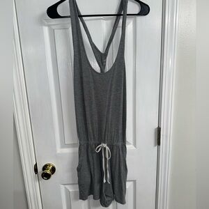 Aerie Gray Knit Fabric